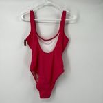 Victoria's Secret PINK Victoria Secret M One Piece Swimsuit NWT Neon Pink Vacation Beach Cruise Photo 4