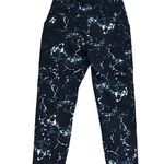 Popfit NWT  black & white patterned cropped leggings pockets S pop fit workout Photo 0