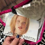 Jonathan Martin Women Velvet Animal Print White and Black Pencil Midi Skirt Sz 7 Photo 10