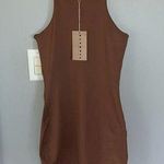 NWT Olympia Activewear Muse Dress Brown Photo 0