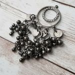 Vintage Pendant Large Dark Grey with Dangles Photo 1