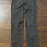 Spanx charcoal gray cargo style denim pants size M Photo 3