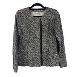 CAbi  Cliffside Motto Style Abstract Print Jacket size M Photo 1