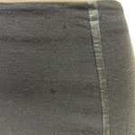 Gianni made USA Bodycon Leather Accent Front Slit Zip Back Lined Skirt Womens 4 Brown Photo 12