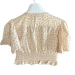 Jaase  flutter sleeve cropped top Photo 5