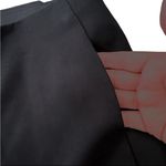 Ralph Lauren Polo Women Black Slim Stretch Pants Ankle Zip Size 8 Photo 2