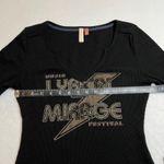 Pilcro Anthropologie V-Neck Music Lyrical Mirage Festival Top Size X-Small Photo 9