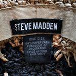 Steve Madden Boho 100% Paper Yarn Straw Crochet Summer Hat, OS Photo 10