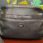Bally Vintage Black Leather Crossbody Bag I Made in Italy Photo 0