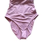 Everlane The String One-Piece Pink Tie Low Back Swimwear Women’s Size Large A10 Photo 6