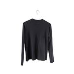 Jarbo Crewneck Long Sleeve Cotton Stretch Shirt Women's Size 40 Gray Photo 6