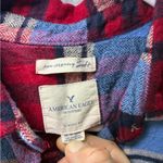 American Eagle  Ahh-mazingly soft Red and Blue Plaid Shirt women’s size XSmall Photo 2
