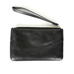 Kate Spade New York Highland Place Bee Wristlet Black Pebbled Leather Gold Zip Photo 1