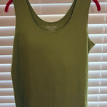 Chico's NWOT  Green Tank Top Photo 0