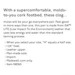 Madewell  The Layne Clog Mule leather 9 Photo 1