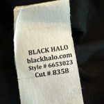 Black Halo NWT  Nadir Floral Cotton Midi Dress Black Size 4 Photo 12