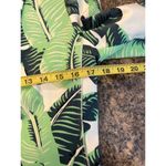 Juicy Couture Palmetto Tropical Leaf Print Jacket Blazer Size 8 Blue Green Photo 9