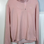 Kari Traa Light Pink Fleece 1/4 Zip Pullover size large Photo 0