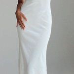 Princess Polly White Maxi Dress Photo 0