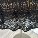 Ralph Lauren Black Crochet Lace Tunic Cover Up Photo 4