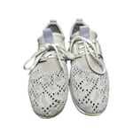 Cole Haan Women’s  Studiogrand Lace Up Knitted/ Woven Beige Cream Shoes Size 8 Photo 1