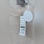 J.Crew  Cashmere crewneck sweatshirt Heather Muslin Photo 2