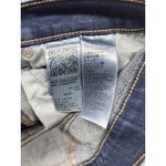 Levi's Levi Strauss Co Mid Length Denim Shorts Women's Size 29 Blue Cuffed Rolled Photo 5