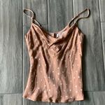 ASTR  the label dusty pink polka dot tank top Photo 1