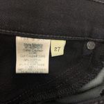 Rag and Bone Womens Size 27  Lamb Leather Front Jeans Black EUC Photo 5