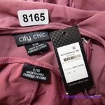 City Chic New! City Chic Enthrall Me Maxi Dress Dusty Rose Pink Wrap Sheer, plus size 16 Photo 14