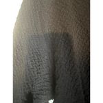 Style & Co Black Ruched Sleeve Button Front Knit Cardigan Women Sz L Photo 5