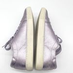 Kenneth Cole  Women Sneakers 8.5 Metallic‎ Lavender Floral Y2K Embroidered Casual Photo 5
