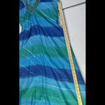 Vermont Country Store Colorful Boho MIDI Beaded Embroidered Lined Gown Medium Photo 6