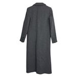 Reformation NWOT Wayne Coat Size Small Gray Wool Blend Long Line Single Breasted Photo 3