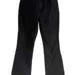 Ganni Betzy Black High Rise Bootcut Denim Jeans Size 28 Photo 3