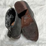 Toms | Leila Ankle Heeled Bootie Grey Suede Size 6.5. B82 Photo 8