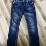 Miss Me Blingy Cross Straight Leg Jeans Photo 3