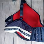 Tommy Hilfiger  Navy Blue Polka Dot Bra Photo 7