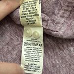 LL Bean Linen Shirt Blouse Top Women’s Size 3XL Light Red Long Sleeve Breathable Photo 5