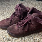 Nike Air Force One 1 AF1 High GS burgundy crush purple gum sole 807617-600 6.5y Photo 3
