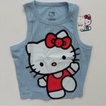 Hello Kitty  Light Blue and Red Womens Tank Top Size L New Photo 5