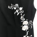 Sarah Spencer Vintage Size 4  Sleeveless Floral Cocktail Dress Black Tie Formal Women’s Photo 3