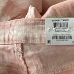 Style & Co SZ 8 Curvy Skinny Jeans Tie-Dye Mid-Rise Stretch Zip-Fly Coral Pink Photo 6