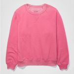 American Eagle Outfitters Pink Crewneck Sweatshirt Size Small Photo 3