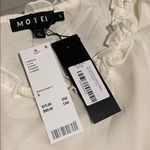 Urban Outfitters Motel Fulvia Ruffle Trim Slip Mini Dress in White/Cream () Photo 7