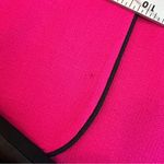 Le Suit  2 Piece Suit Set Pink Blazer and Black Skirt W/scarf - Women 18W Formal Photo 2