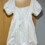 All in Favor  Cotton Blend Poplin Bubble Hem Mini Dress - Size XL Photo 0