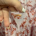 Volcom  Pink Hi Low Mini Dress Floral Tunic- Size Medium Photo 2