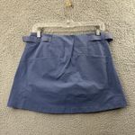 Lululemon Wrap Front Mid Rise Golf Skirt Skort Oasis Blue Tennis Women's 6 Photo 1