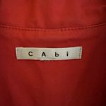 CAbi  Style 878 Little Red Jacket Woman Size 4 Button Front Blazer Career Work Photo 5